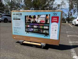 55QNED75B 55” Lg smart 4k qned hdr tv