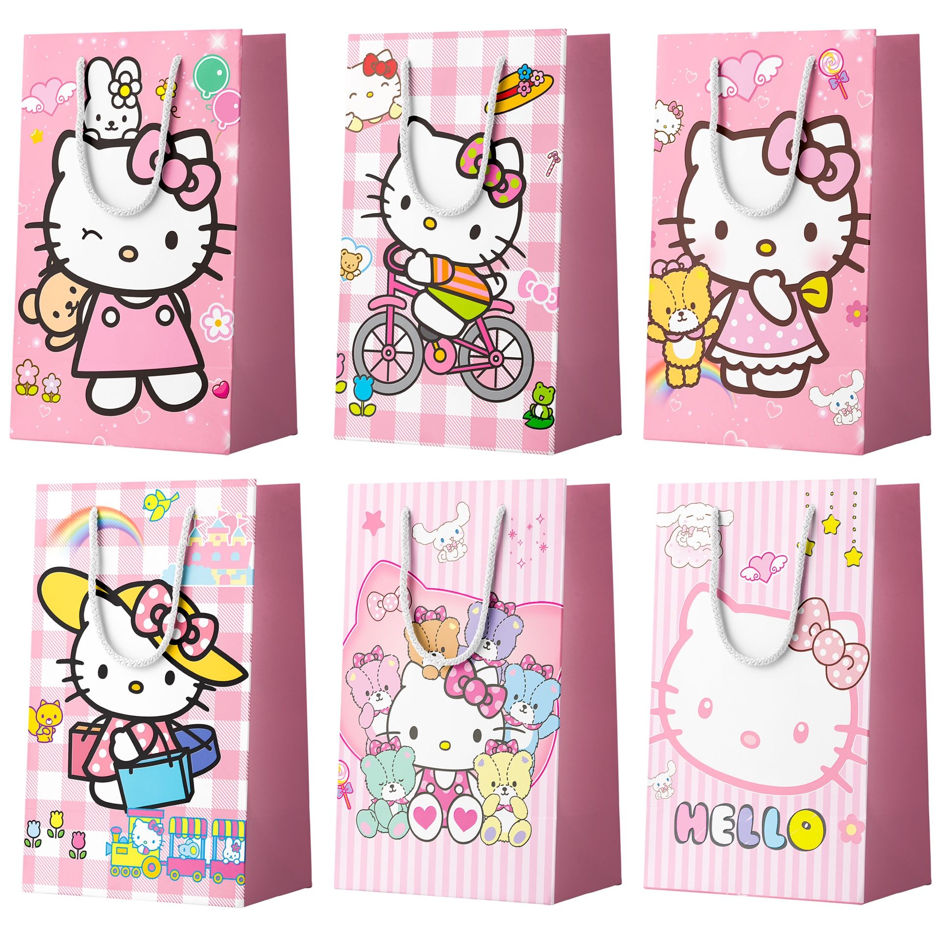 24pcs Hello Kitty Favor Bags (New, Unopened)