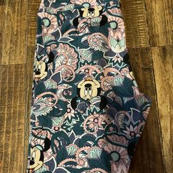 LuLaRoe Leggings with a Minnie Mouse Patterns