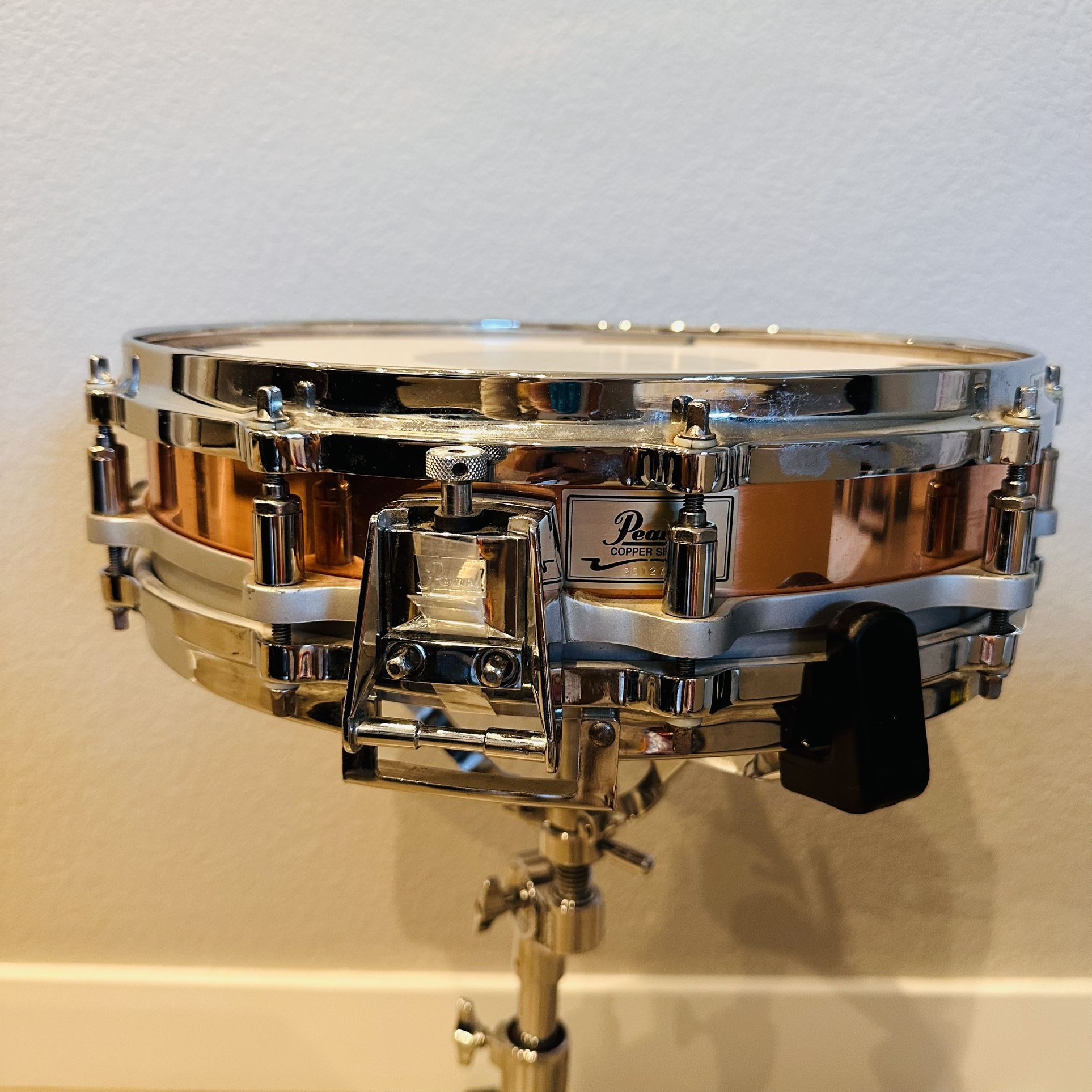 Pearl Free Floating Copper Snare Drum