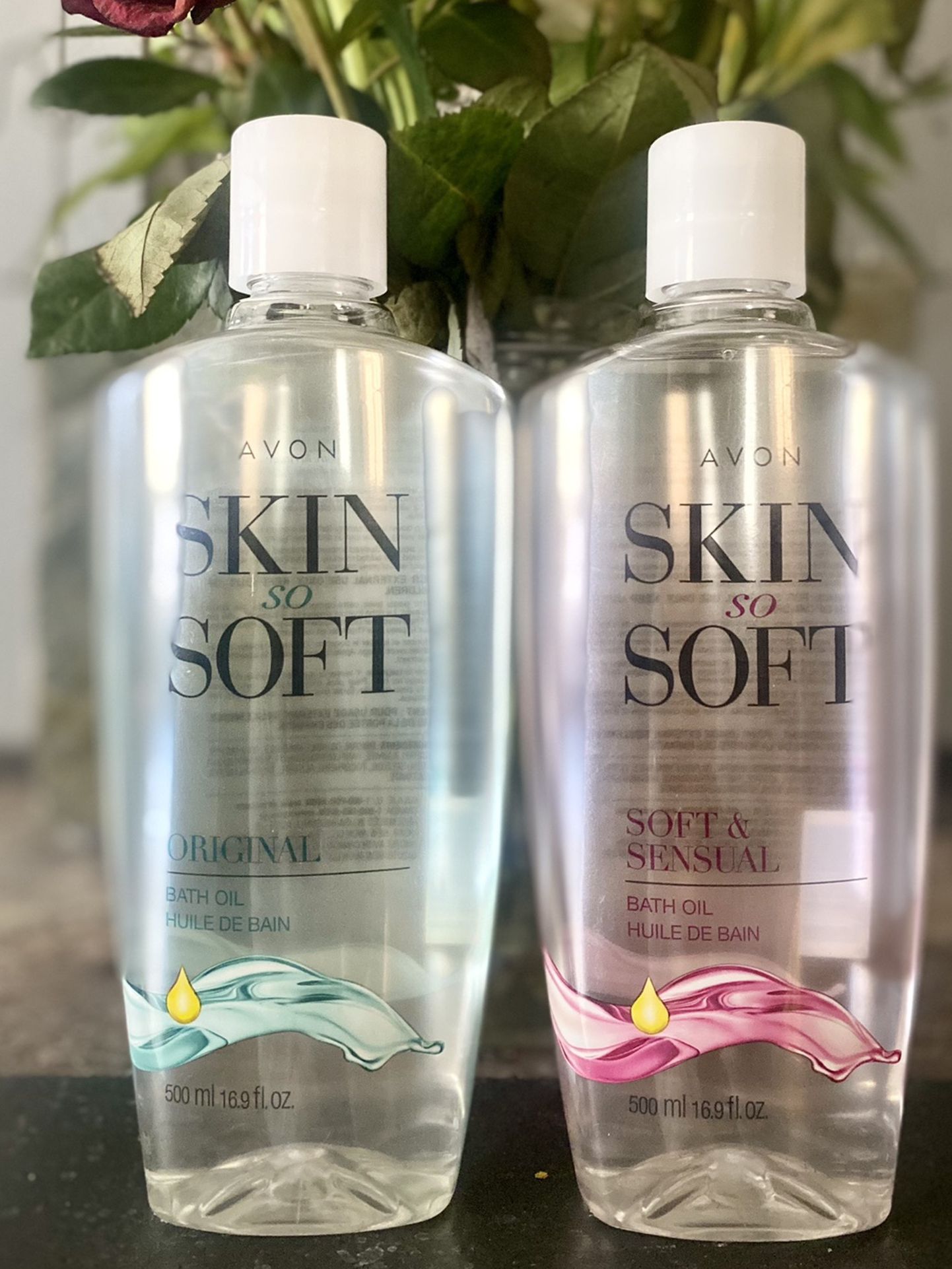 Avon Skin So Soft - Original & Soft and Sensual Bath Oil Bundle