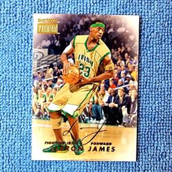 Lebron James 2013-14 Skybox Premium Fleer Retro Fighting Irish #158 