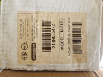 Titan N210 Tankless Water heater never used