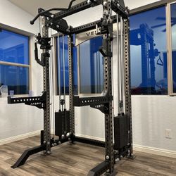 Vesta Fitness PRO SERIES 2-1 Ultimate Half Rack Functional Trainer/Gym Equipment/ Home Gym/ Fitness/ FREE DELIVERY 🚚 