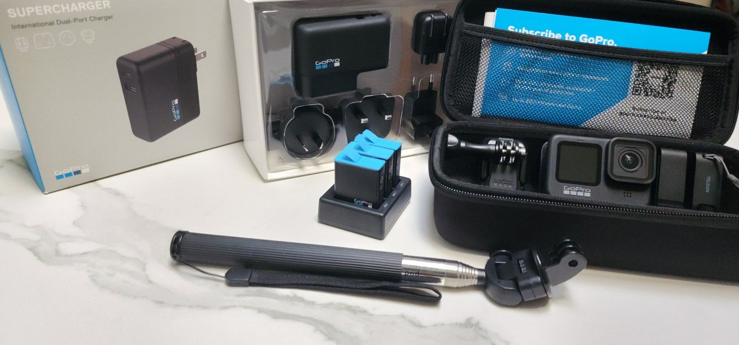GoPro 9 Black and Accessories 