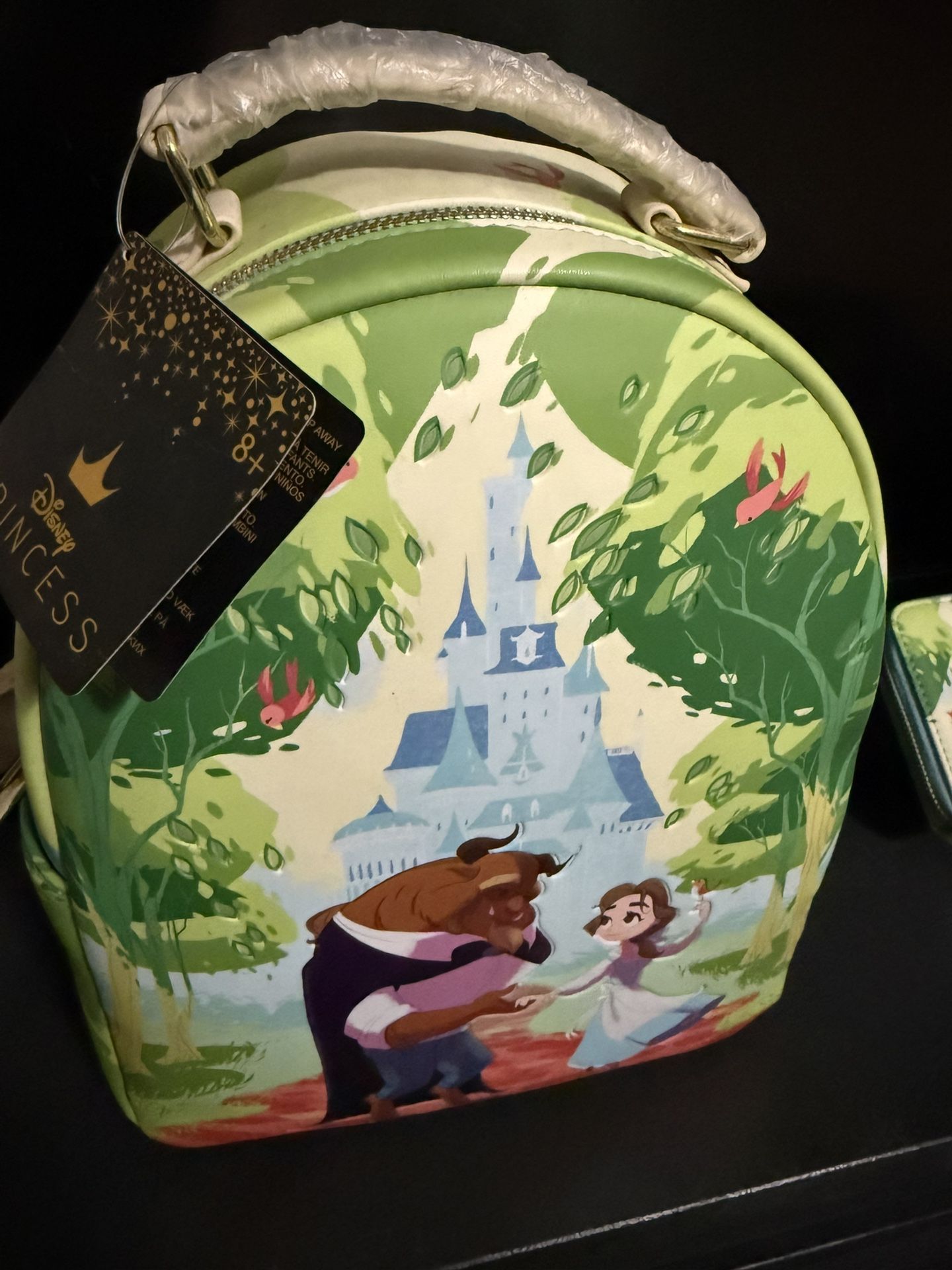 Beauty & The Beast Loungefly Backpack & Wallet
