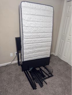 Twin Bed and Mattress