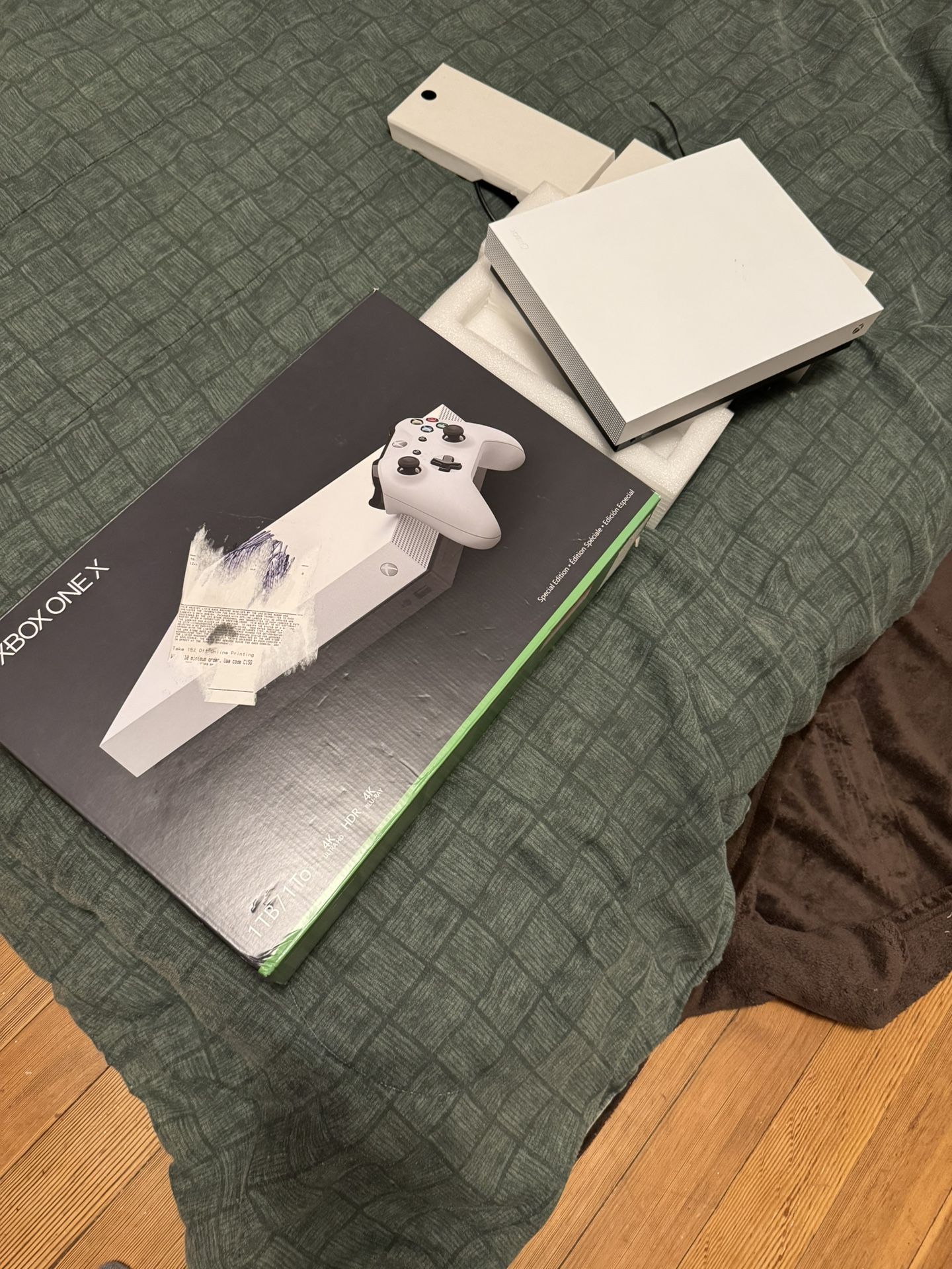 XBOX One X 1 Tb - Barely Used, No Controller