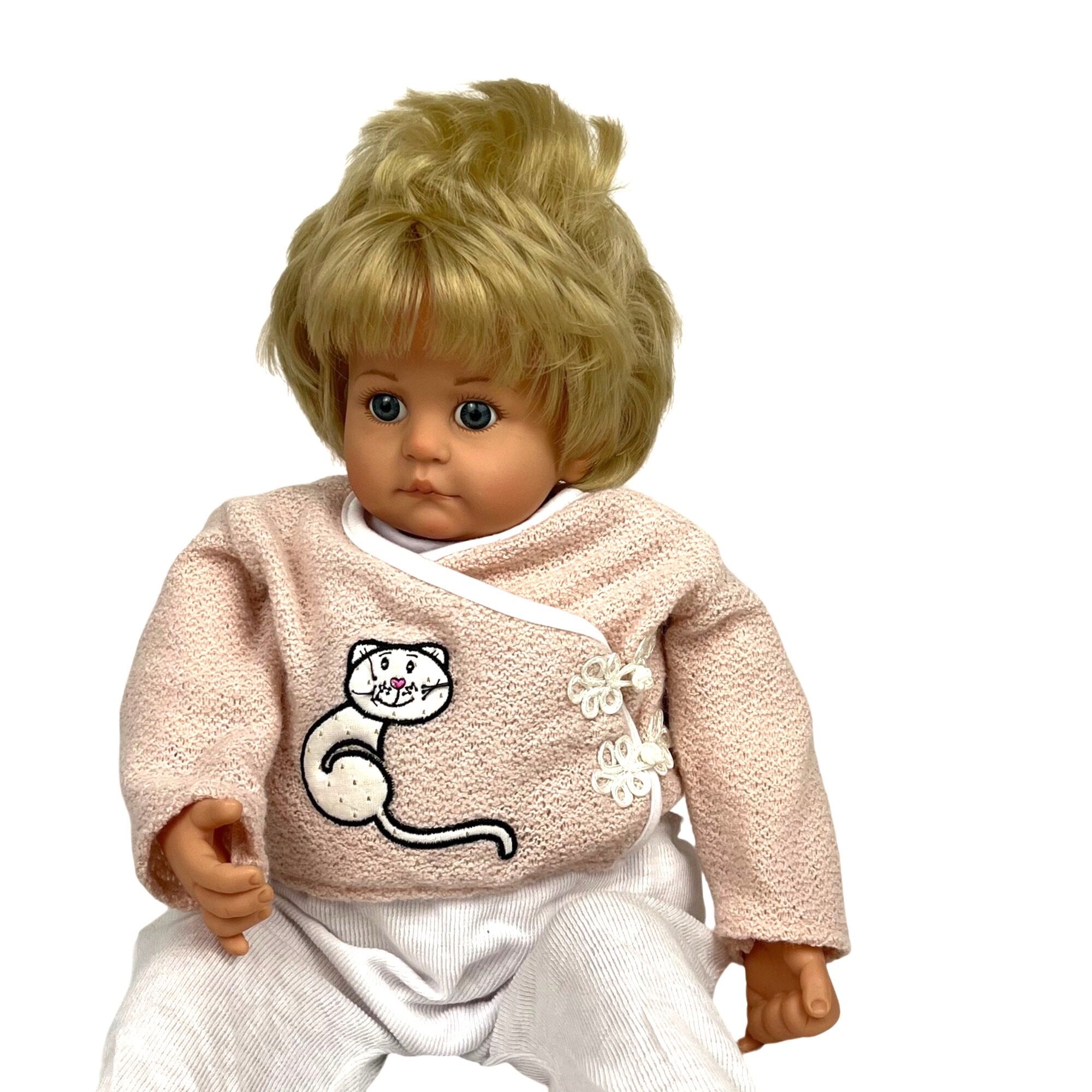 Vintage Hildegard Gunzel Gotz Soft Body Baby Doll Blonde 457-20