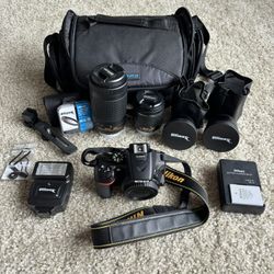 Nikon D5600 Beginner's Kit (Comes With All Accessories)