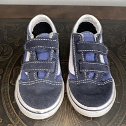 Toddler  Vans W/Velcro Sz.8