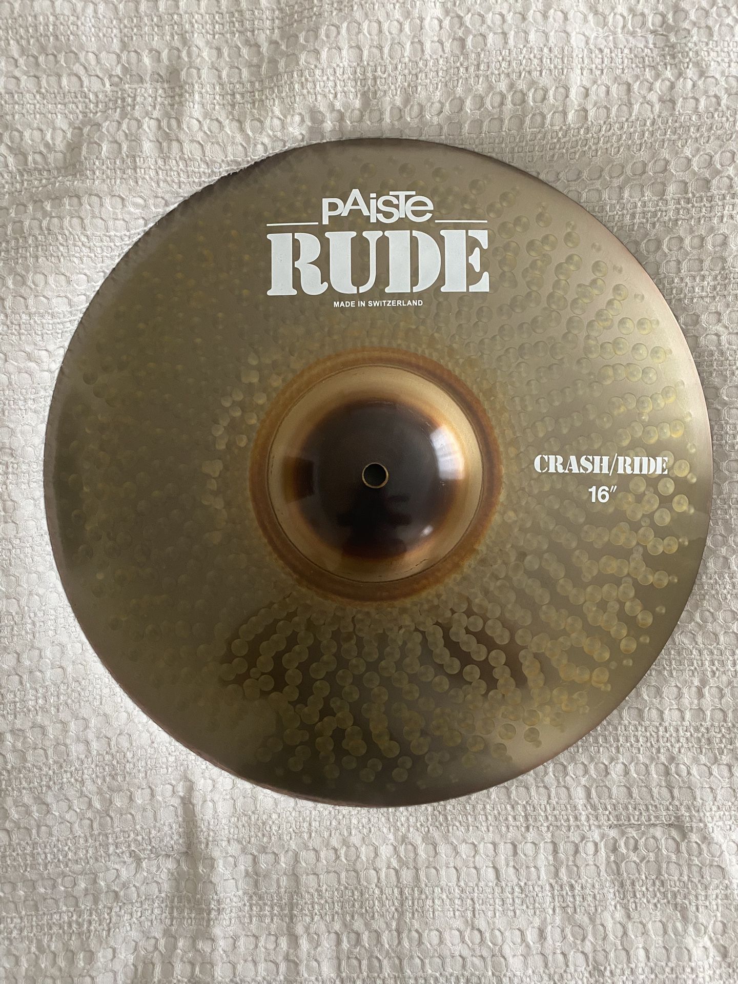 Paiste 16 Rude Crash/ride Cymbal