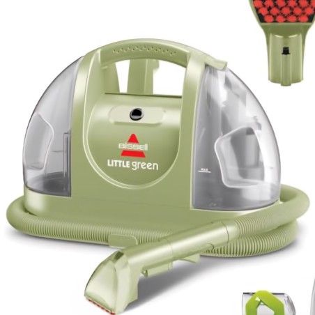 USED BISSELL Little Green Multi-Purpose Portable Carpet and Upholstery Cleaner
