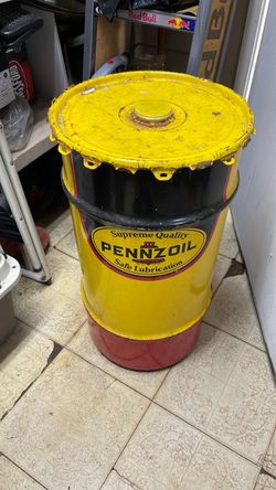 Vintage Pennzoil Oil Drum Barrel