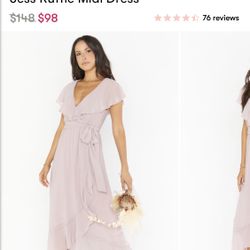 Show Me Your Mumu Jess Ruffle Dress