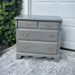 Gray Small Dresser 