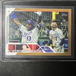 7 Card Gold Parallel Lot Serial Numbered To 2022 & 2023