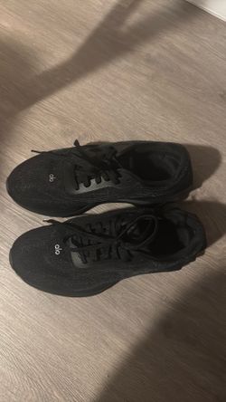 Alo black runner shoes Size 8 woman
