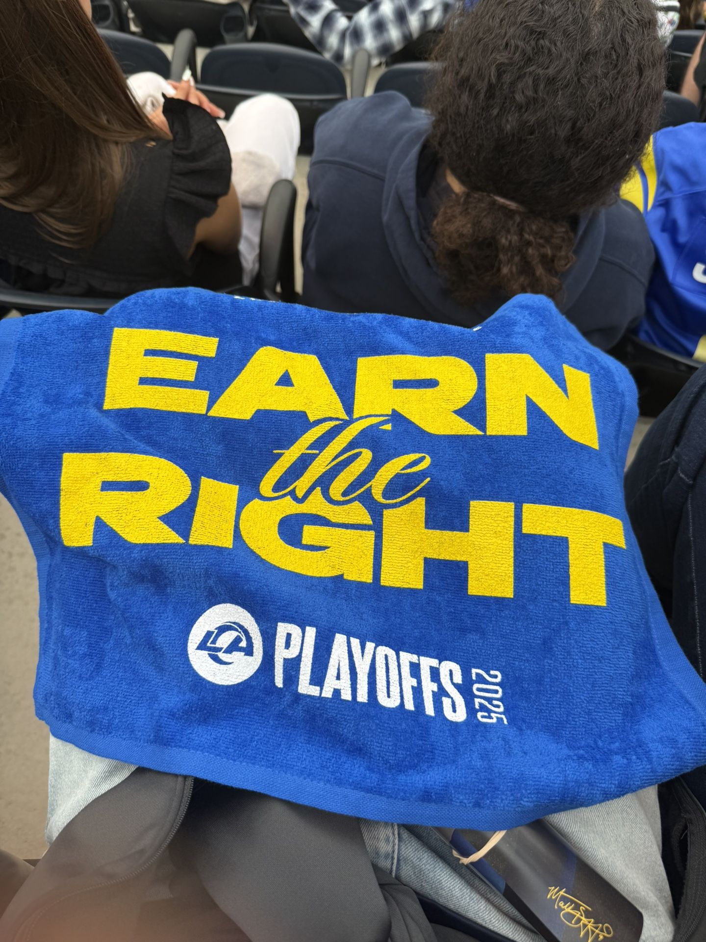 Rams Playoffs 2025 Towel New