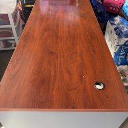 Wood desk