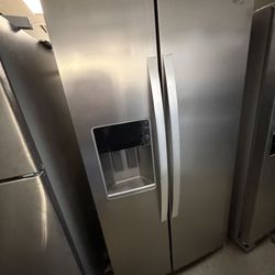 Whirlpool Side By Side Stainless Steel Refrigerator 