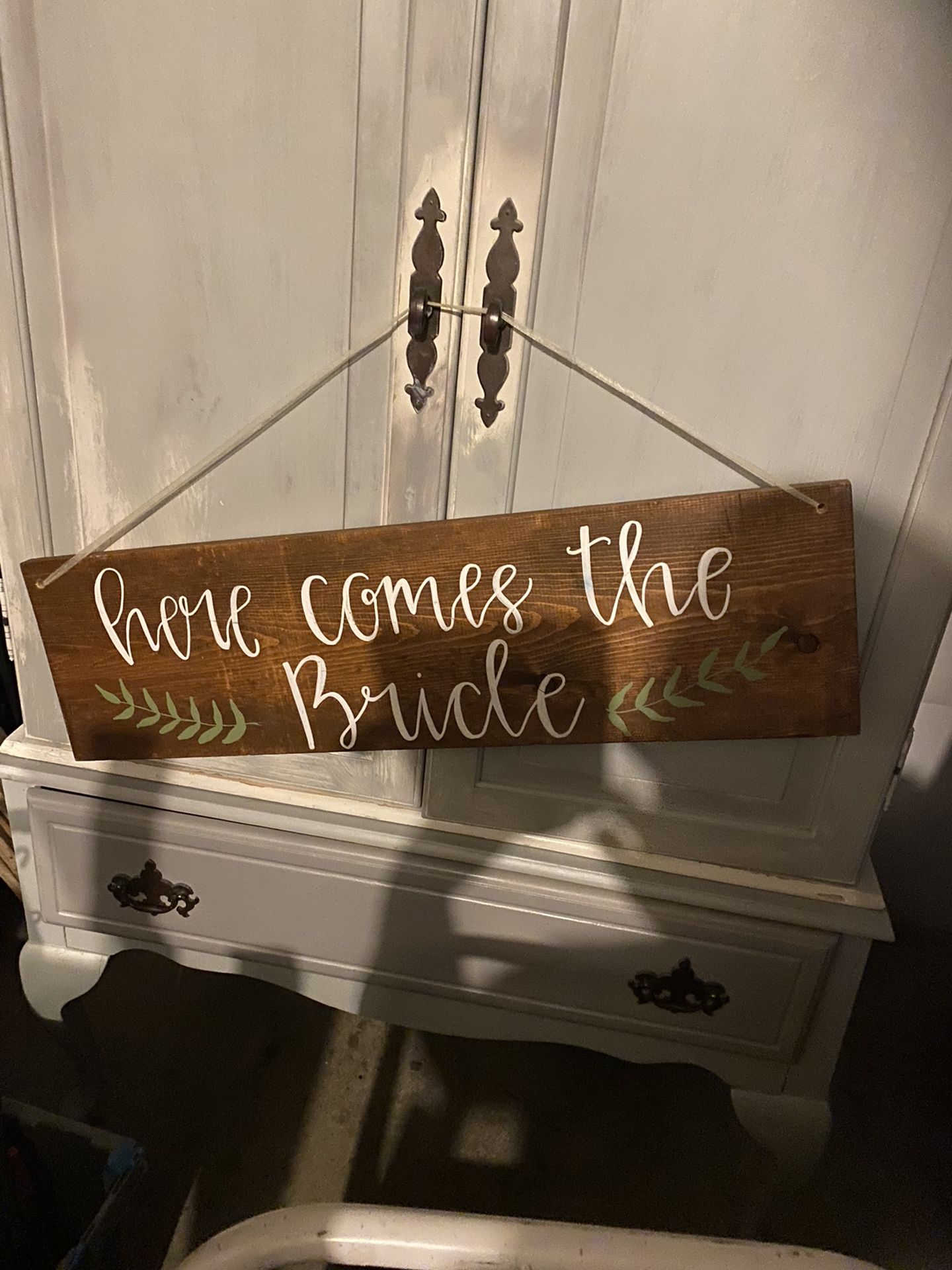 Wood Sign 