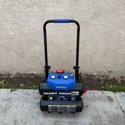 Kobalt QUIET TECH 4.3-Gallon Portable Electric 150 PSI Twin stack Air Compressor