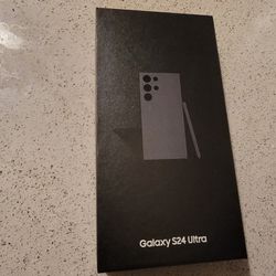 Samsung Galaxy S24 ULTRA. 512GB UNLOCKED. Titanium Black.  Sealed Box