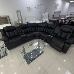 Seccional Reclinable Eléctrico 