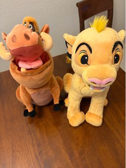Simba and Timon/Pumba
