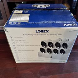 4K POE Security Camera System - Wired