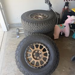 17” method wheels 35 bfg ko2 6x135