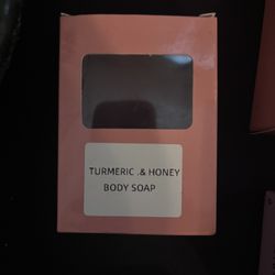 Turmeric/Honey/Oatmeal soap