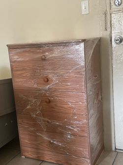 Brown dresser