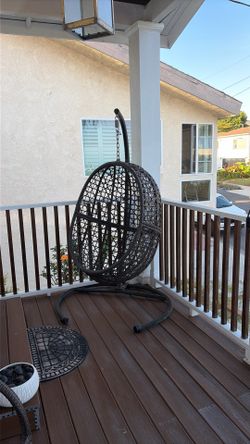 Outdoor Large Egg Swing Chair
