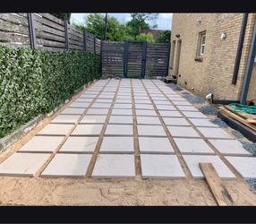 Concrete pads