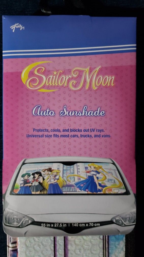 Sailor Moon Auto Sunshade Windshield