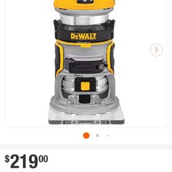 Dewalt Max XR Fixed Base Compact Router