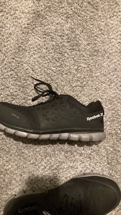 Steel toe shoes like new size12