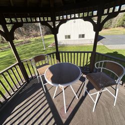 Bar Stool And Table 