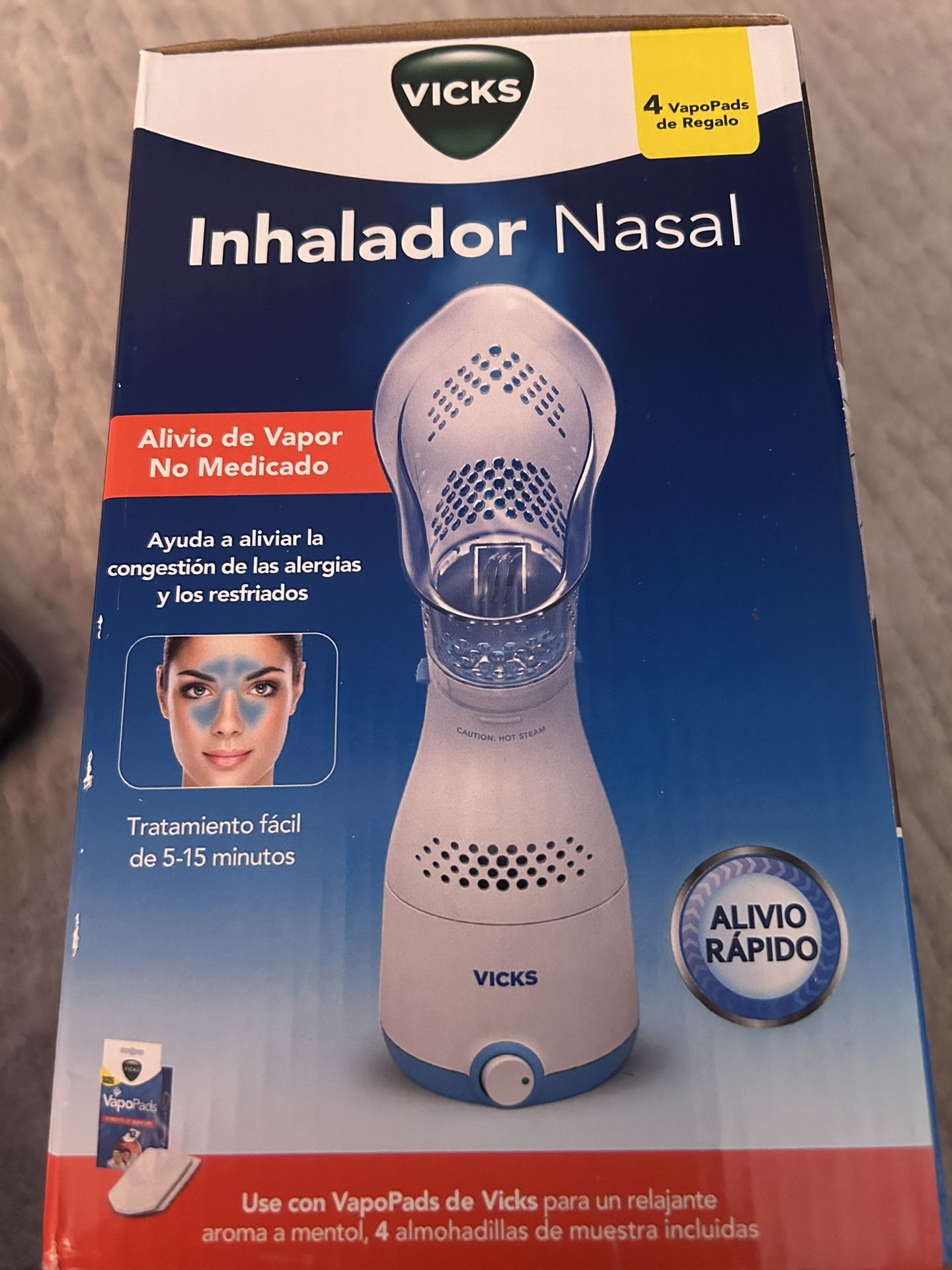 Vicks Inhalador Nasal - Open Box - New