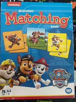 PAW Patrol Matching Game by Wonder Forge