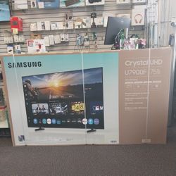 Samsung Tv 75" Availabile On Payments With $49 Downpayment ,100 Days Interest Free 