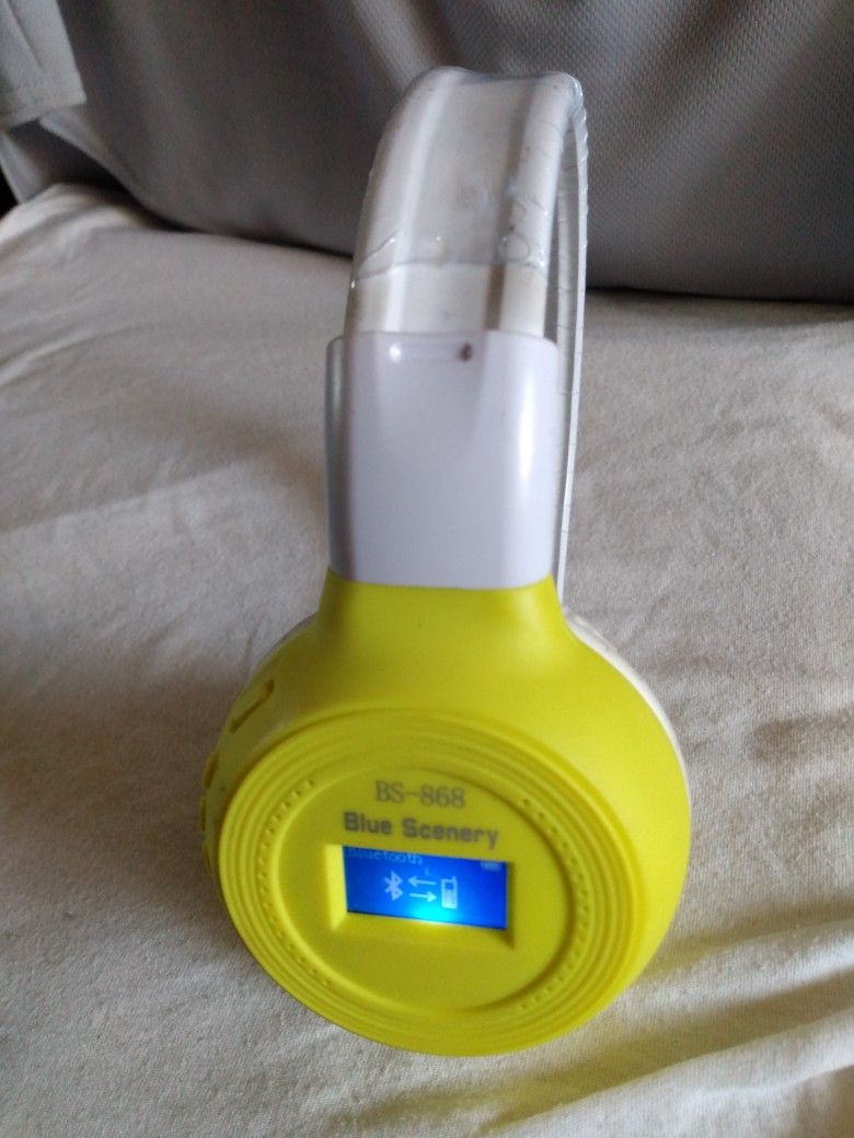 HEADPHONES WIRELESS BLUETOOTH WITH PORT TF SD CARD 