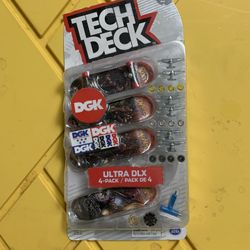 Ultra Dlx Tech Deck 4Pack 