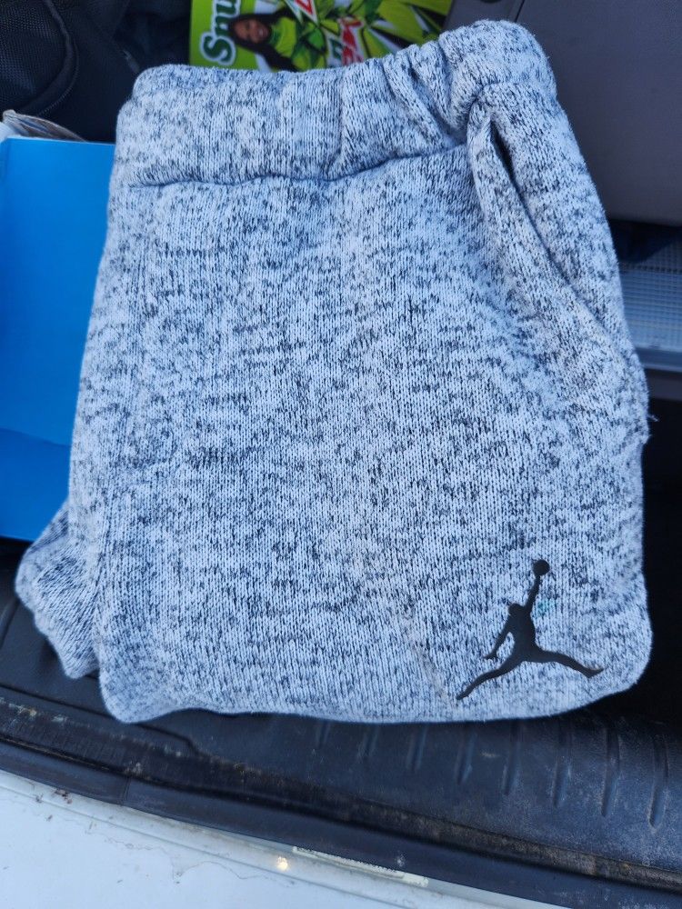 Jordan gray joggers 