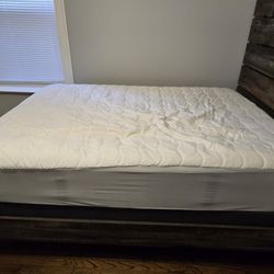 Brown Full Size Bed Frame