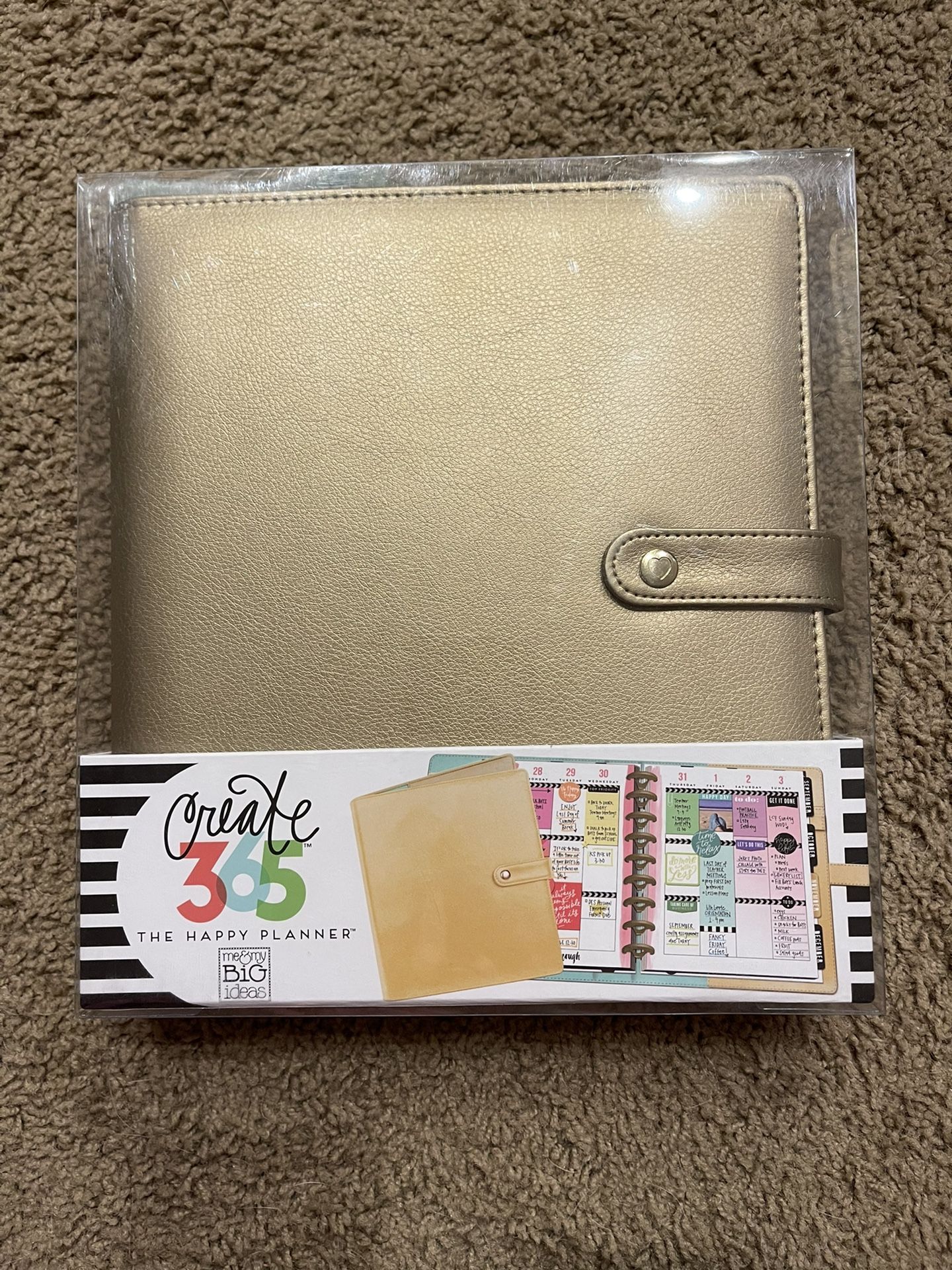 Happy Planner Classic Gold Case 