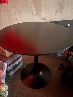 Black kitchen table