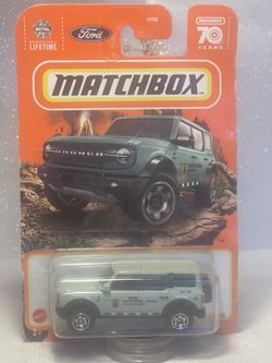 2023 🔥Matchbox 25/100 2021 FORD BRONCO National Parks 25/100/ 70 Years.